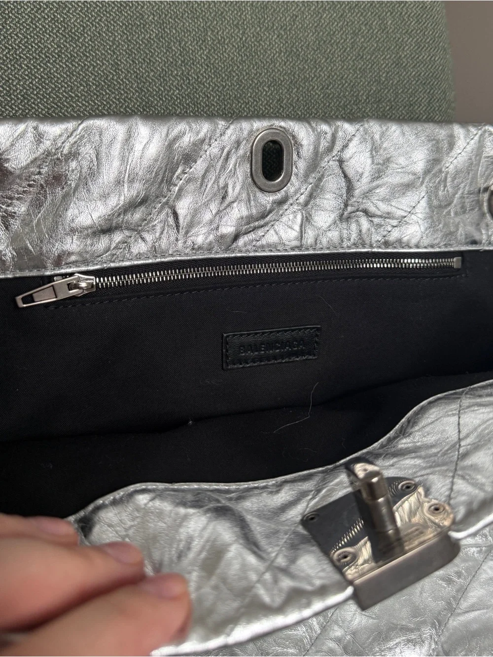 Balenciaga large Crush tote bag